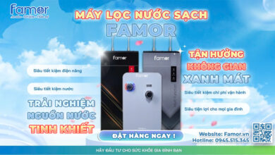 Máy Lọc Nước Famor - Nước Sạch, Sức Khỏe Vững Bền