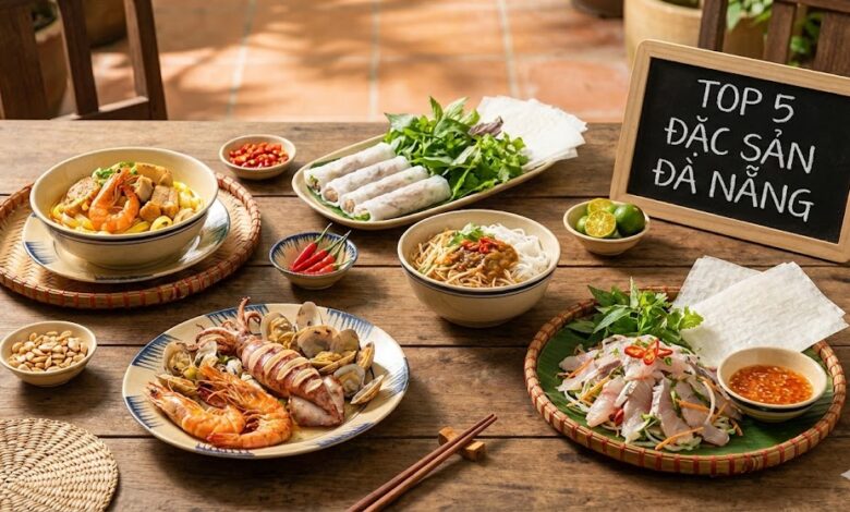 Top 5 đặc sản Đà Nẵng