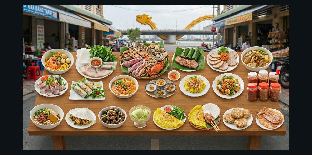 đặc sản Đà Nẵng đa dạng